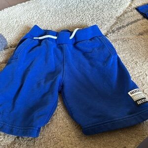 Boys blue shorts.
